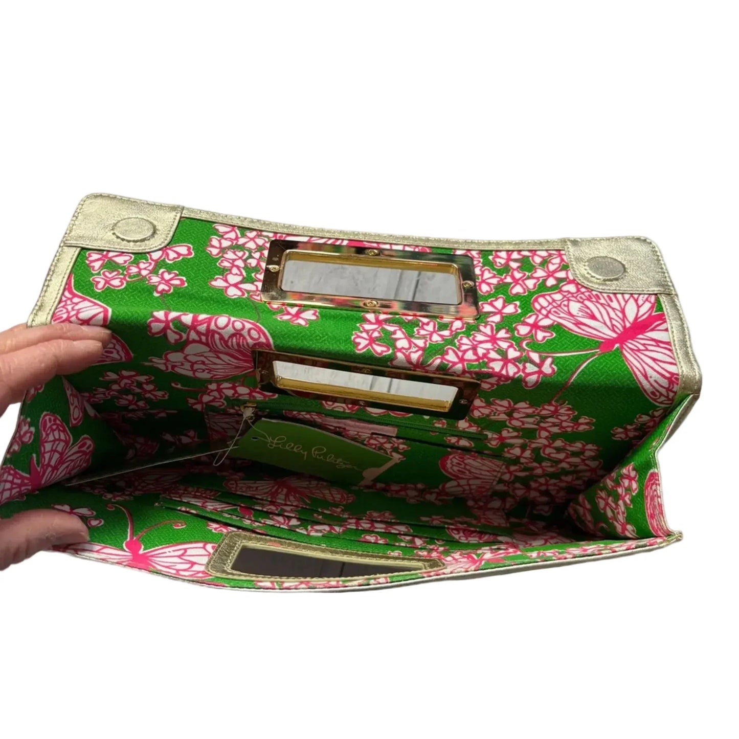 Clutch Designer By Lilly Pulitzer, Size: Large