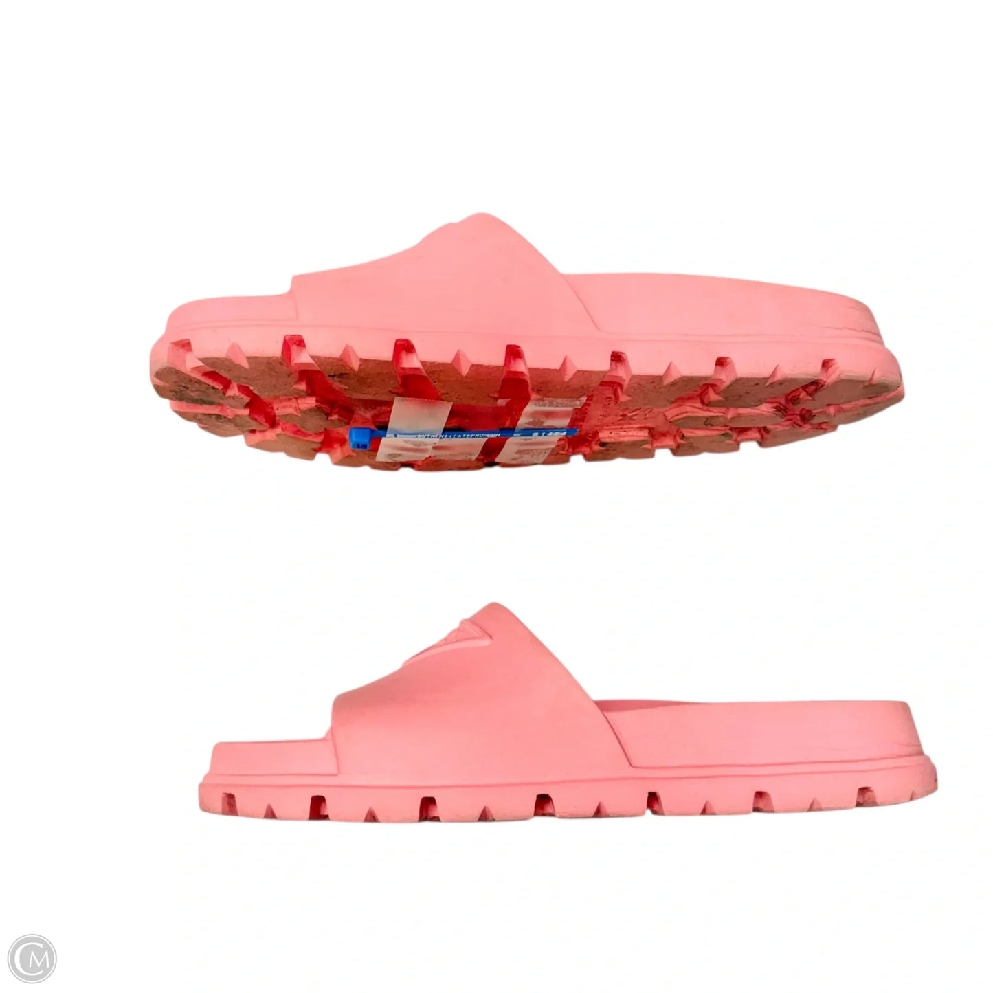 Sandals Luxury Designer By Prada In Pink, Size: 5.5
