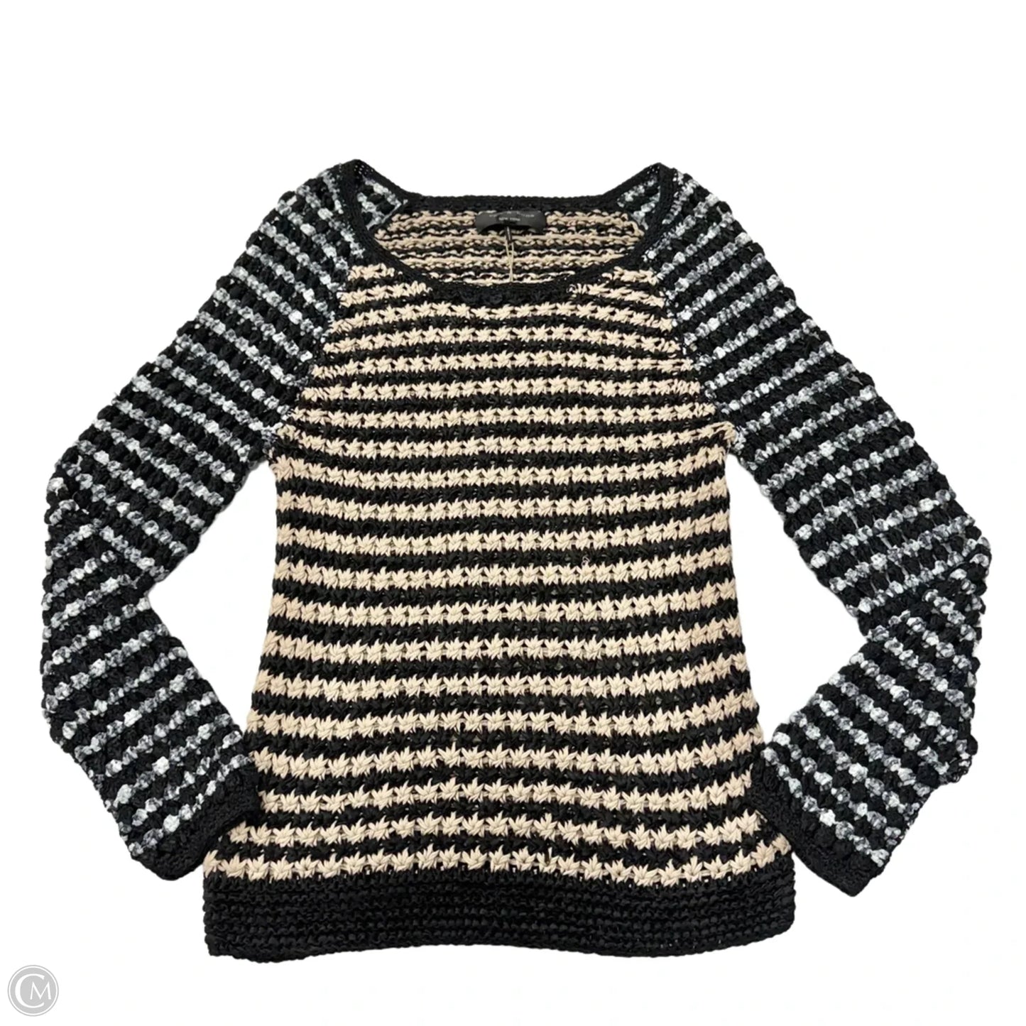 Sweater By Rag And Bone In Striped Pattern, Size: M