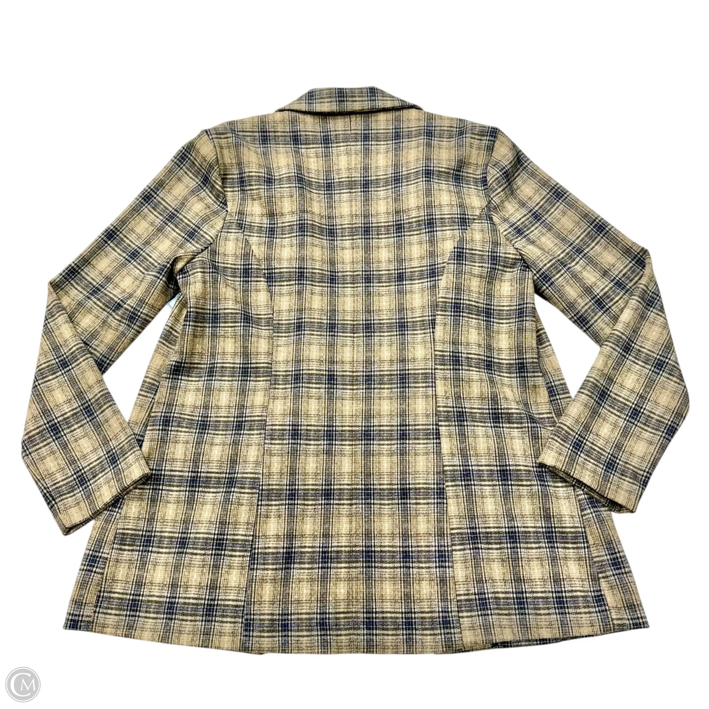 Blazer By Liverpool In Plaid Pattern, Size: M
