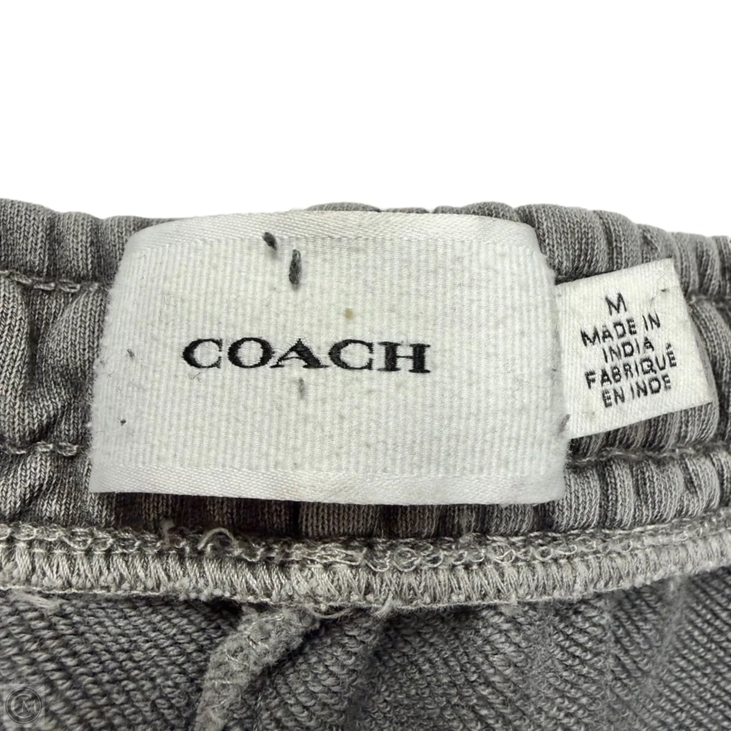 Pants Designer By Coach In Grey, Size: M