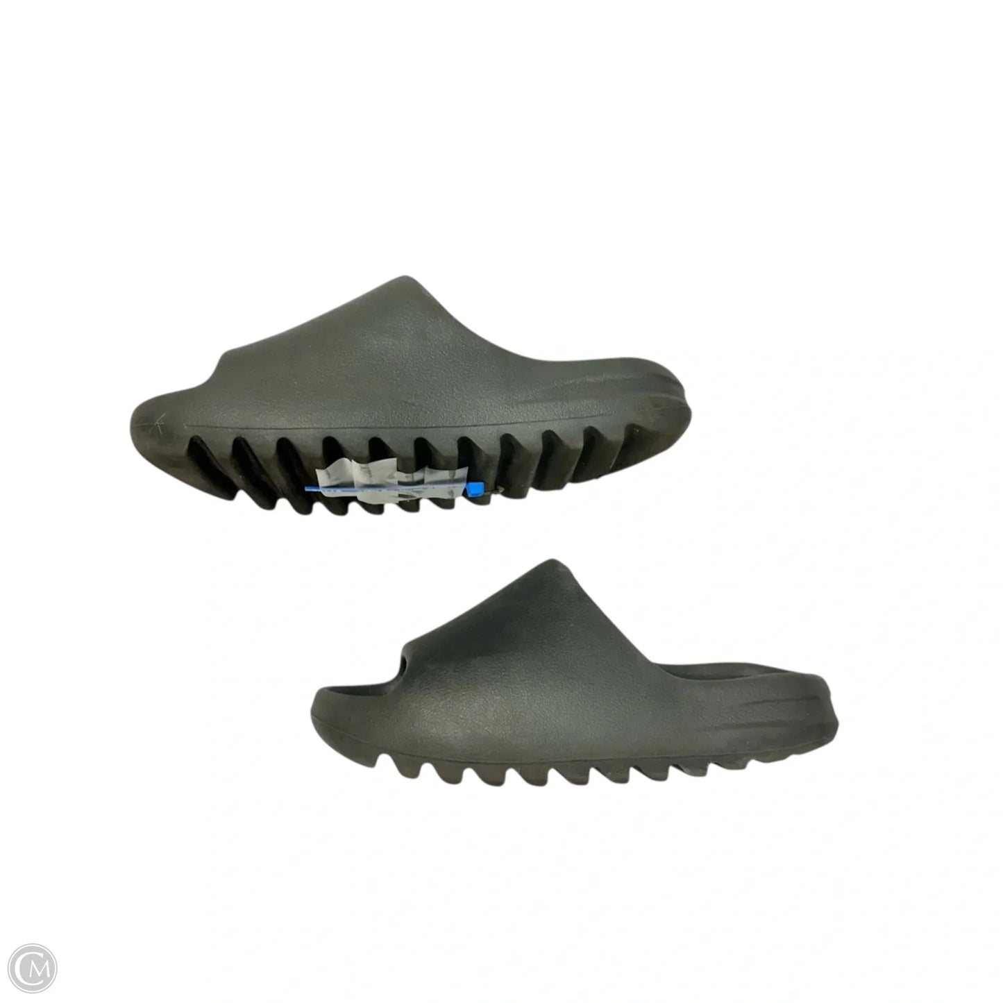 Sandals Luxury Designer By Yeezy In Black, Size: 5