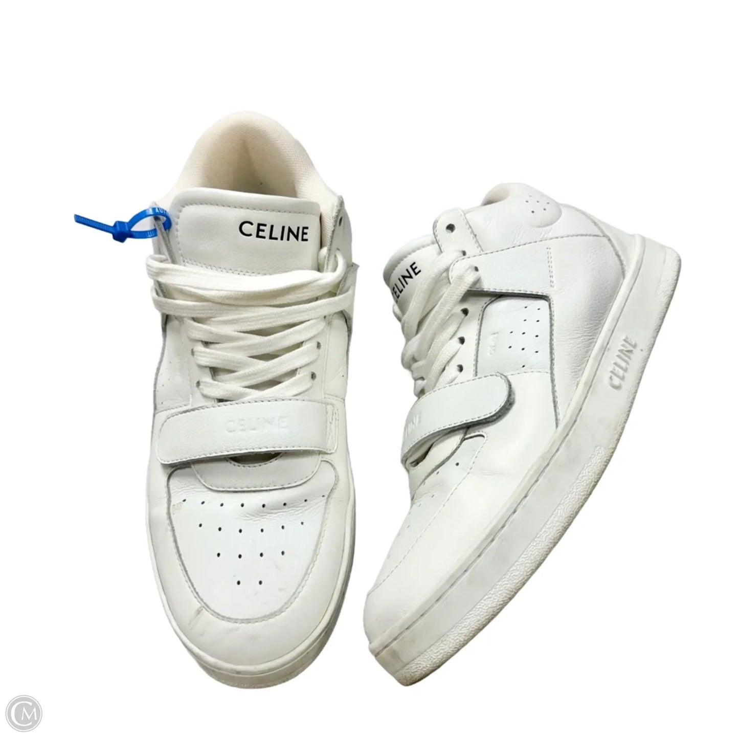 Shoes Luxury Designer By Celine In White, Size: 9.5