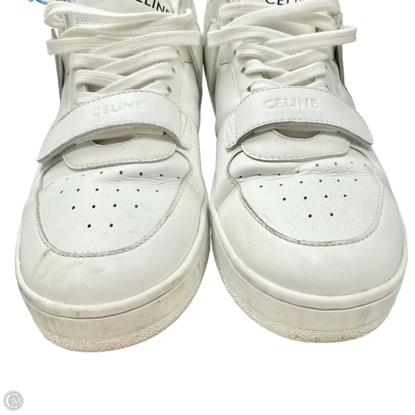 Shoes Luxury Designer By Celine In White, Size: 9.5