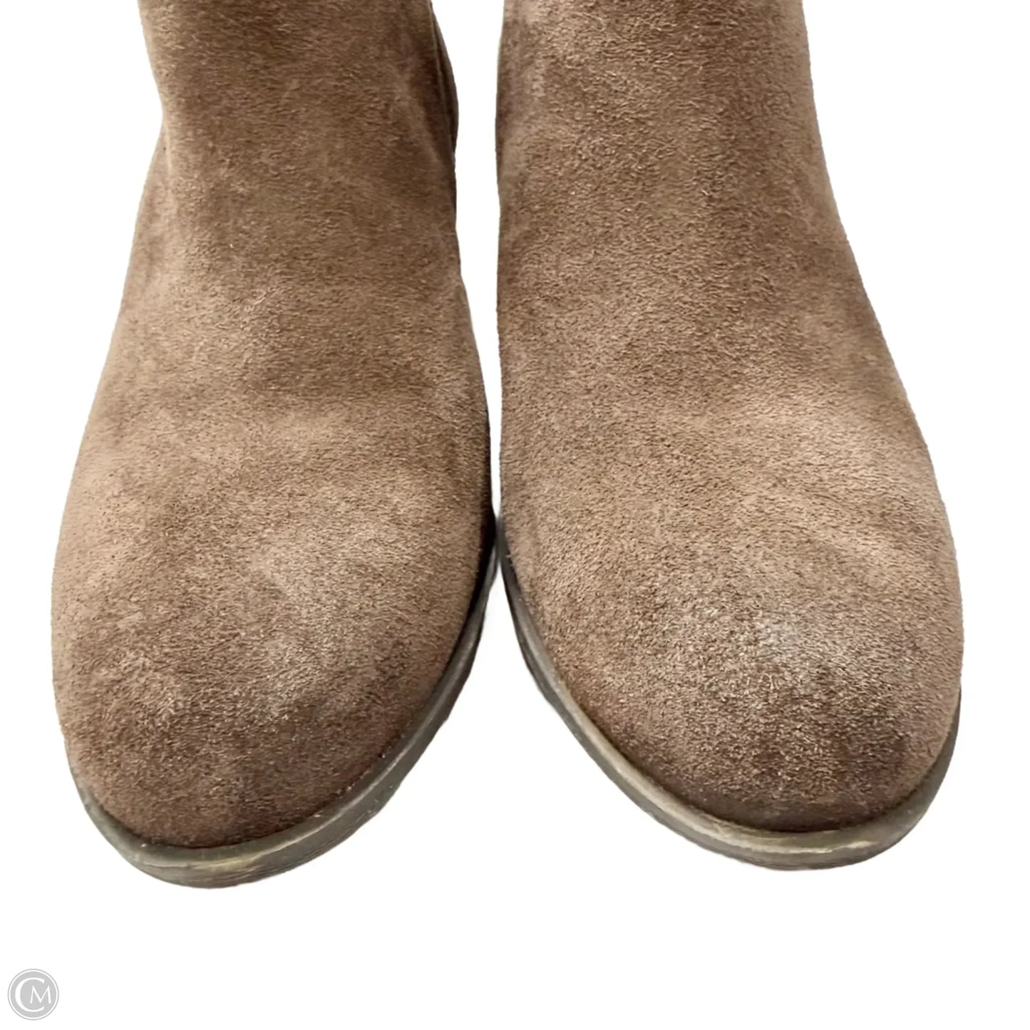 Boots Leather By Lucky Brand In Brown, Size: 8