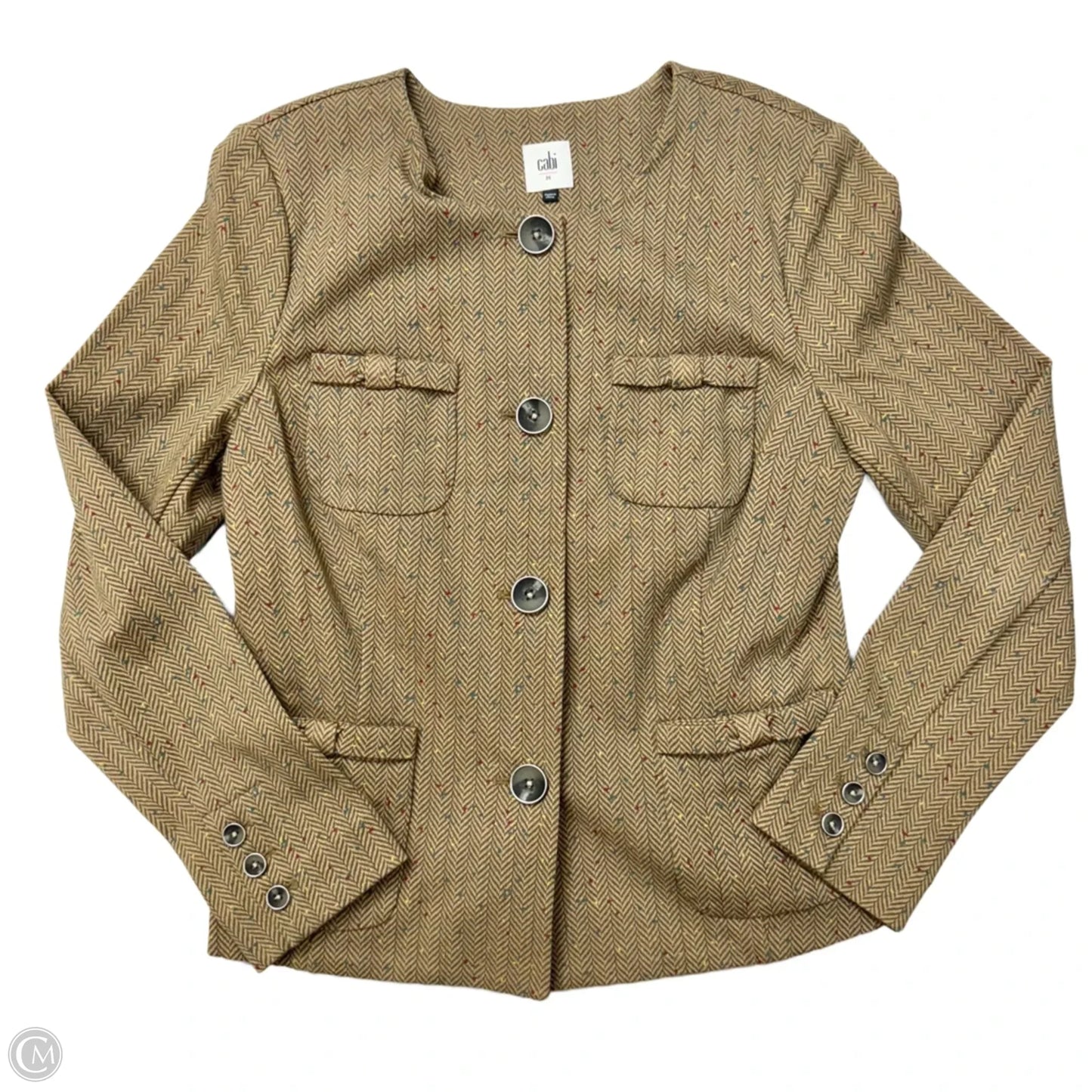 Jacket Other By Cabi In Brown, Size: M