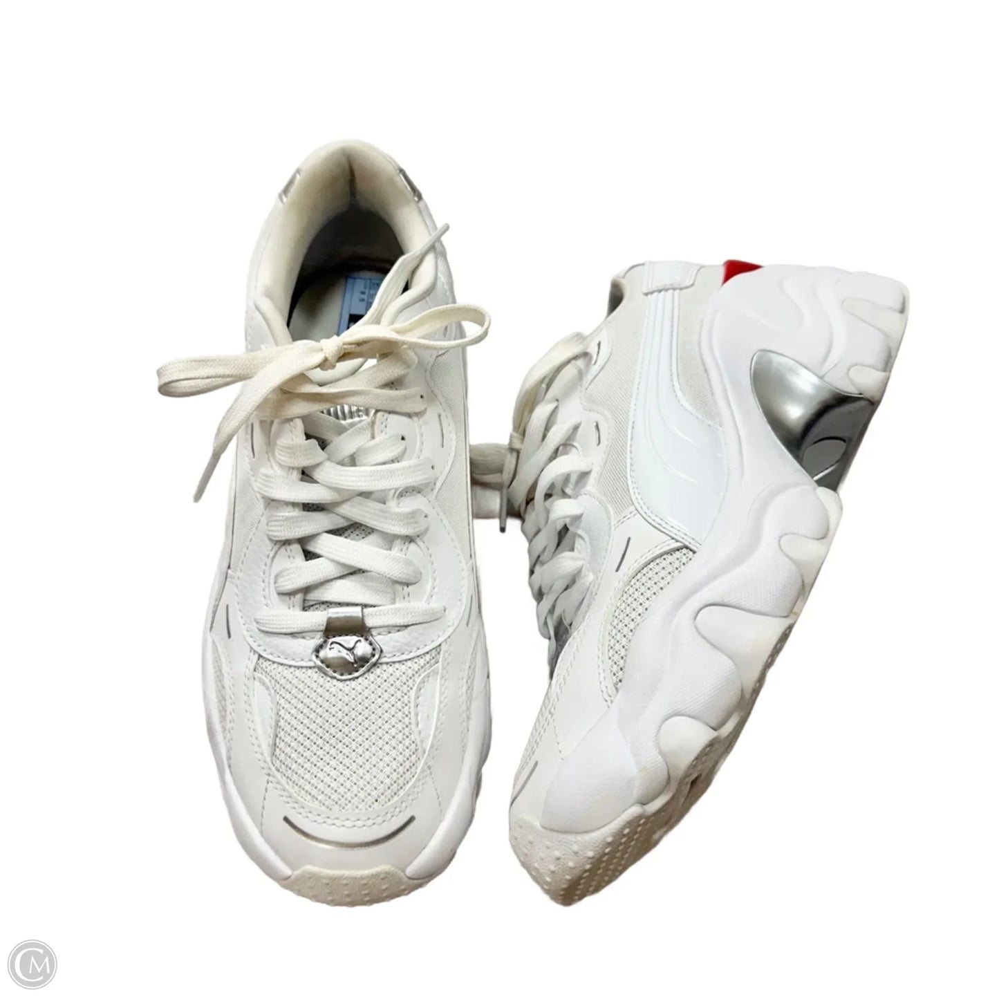 Shoes Sneakers Platform By Puma In White, Size: 9.5