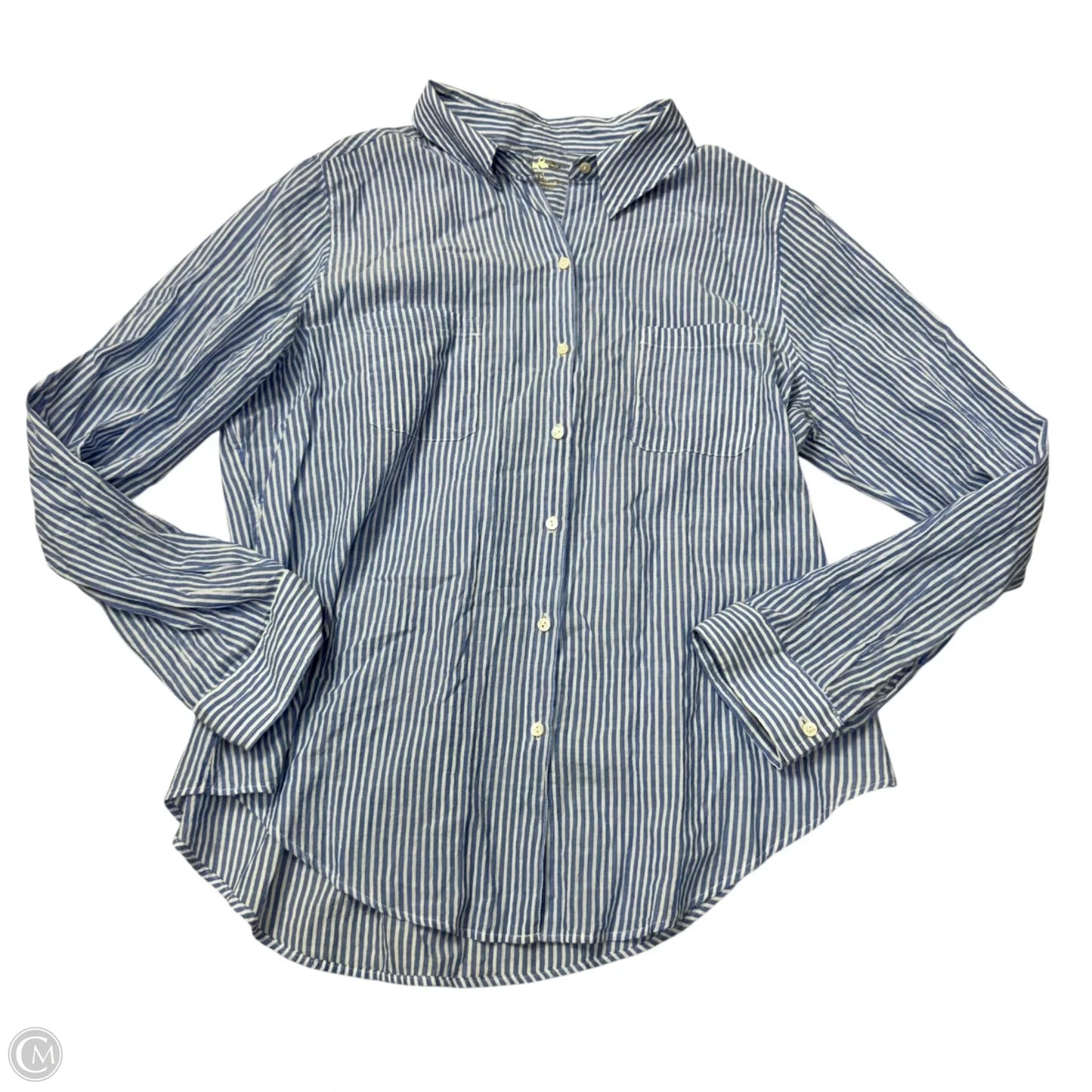 Top Long Sleeve Designer By Lilly Pulitzer In Striped Pattern, Size: Xl