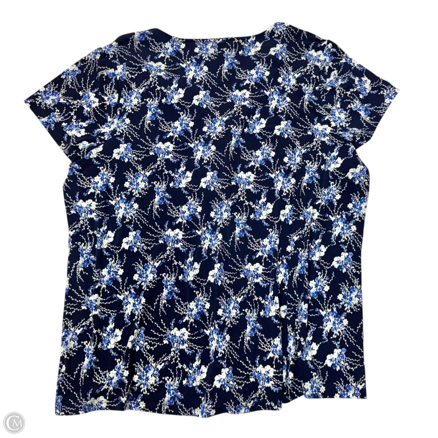 Top Short Sleeve By Lane Bryant In Floral Print, Size: 3x
