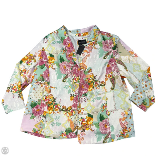 Blazer By Eloquii In Multi-colored, Size: 4x