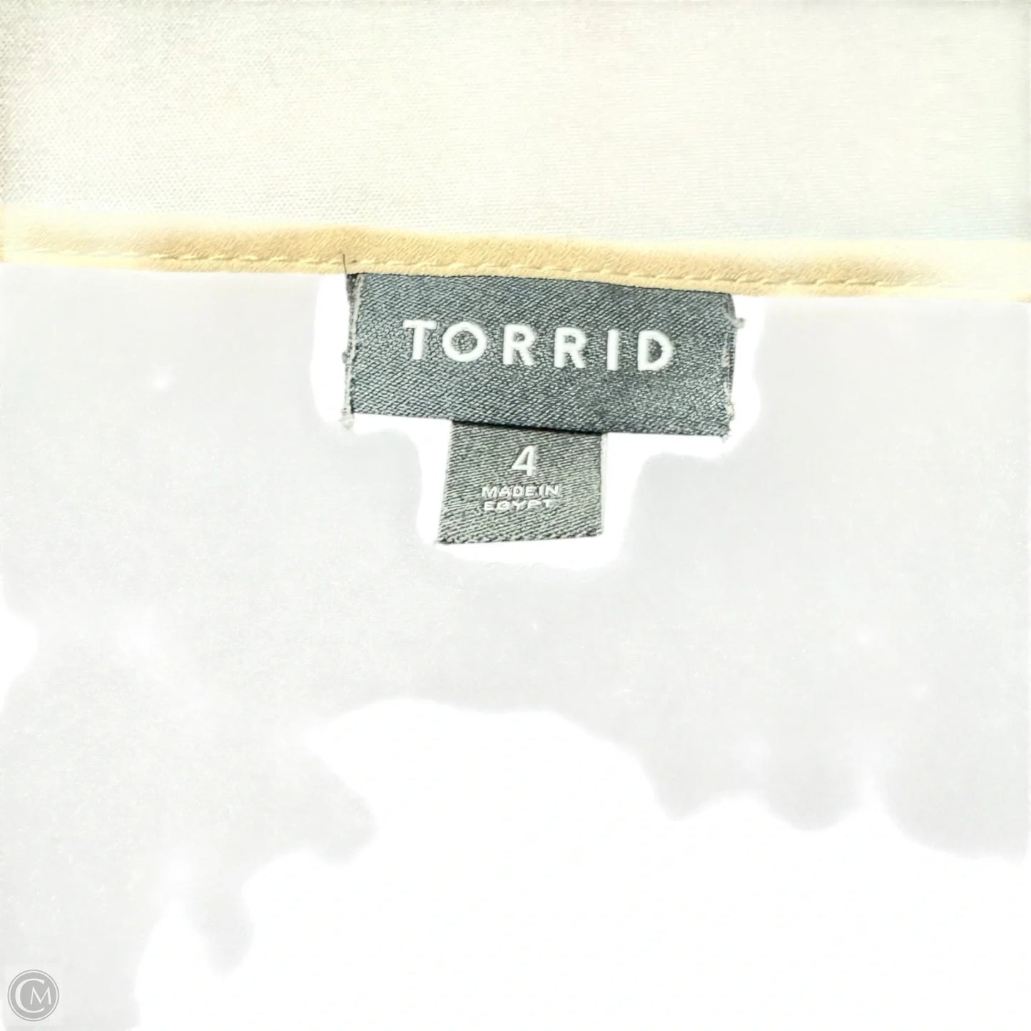 Top Short Sleeve By Torrid In Black & Tan, Size: 4x