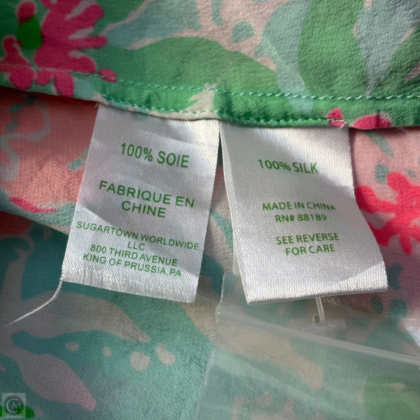 Top Long Sleeve Designer By Lilly Pulitzer In Floral Print, Size: Xs