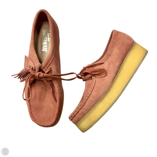 Shoes Flats By Clarks In Pink, Size: 10