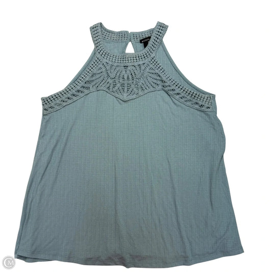 Top Sleeveless By Torrid In Blue, Size: 2x