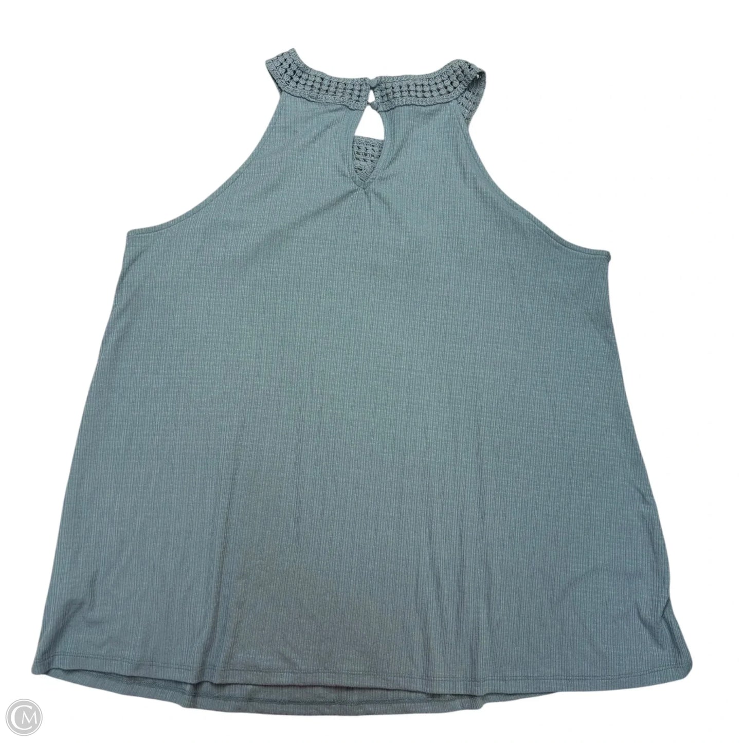 Top Sleeveless By Torrid In Blue, Size: 2x