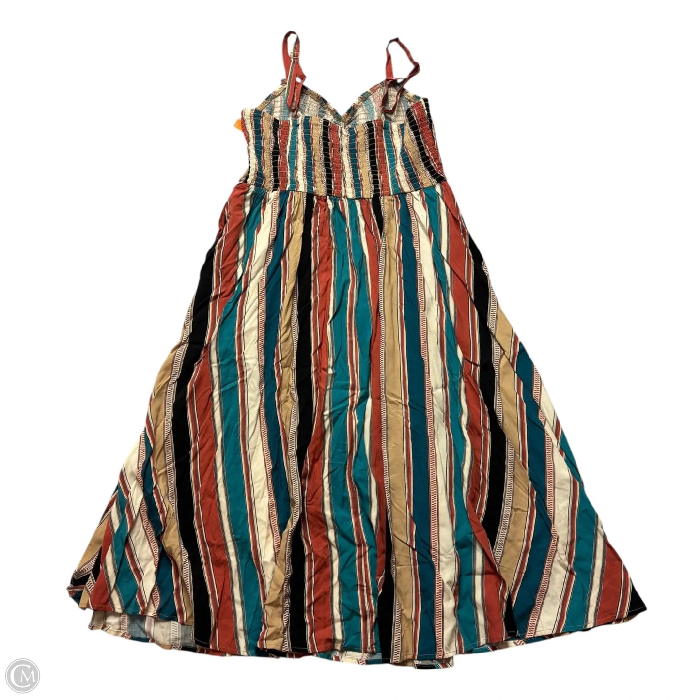 Dress Casual Midi By Torrid In Striped Pattern, Size: 1x