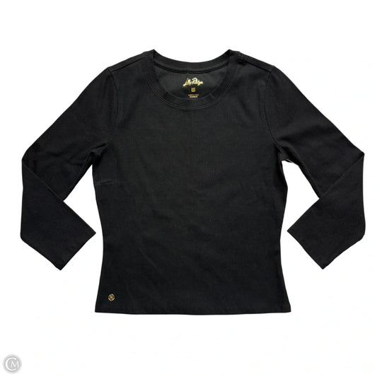 Top Long Sleeve Designer By Lilly Pulitzer In Black, Size: M
