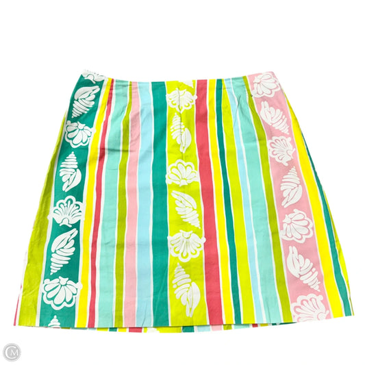 Skirt Designer By Lilly Pulitzer In Striped Pattern, Size: 10