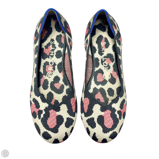 Shoes Flats By Rothys In Leopard Print, Size: 8