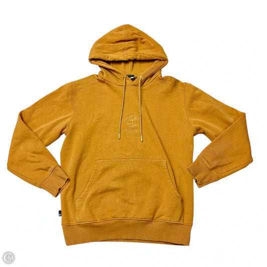 Sweatshirt Hoodie By Timberland In Brown, Size: S