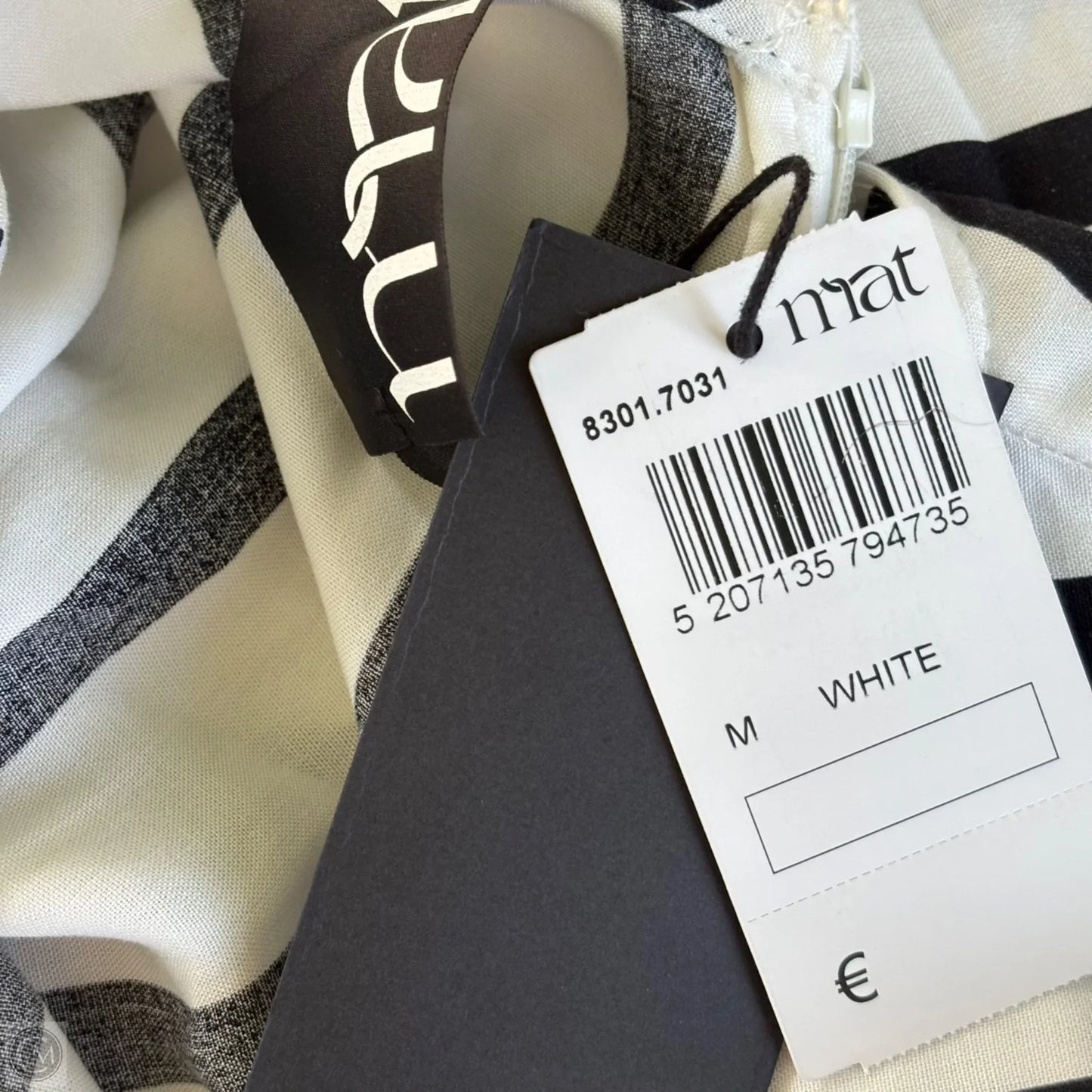 Dress Casual Maxi By Mat In Striped Pattern, Size: M