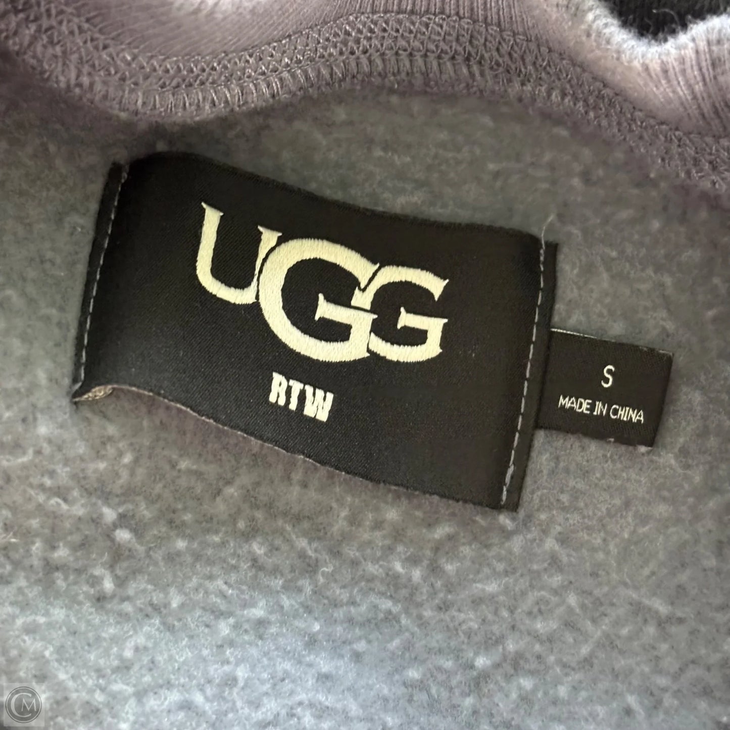 Sweatshirt Designer By Ugg In Grey, Size: S