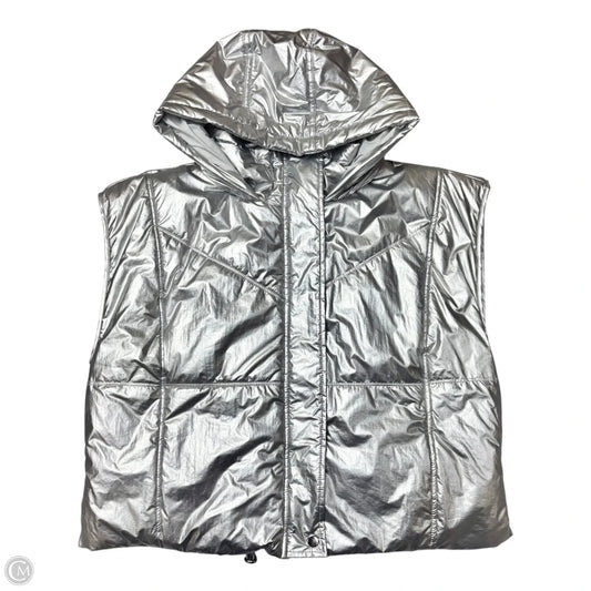 Vest Puffer & Quilted By Daily Practice By Anthropologie In Silver, Size: M