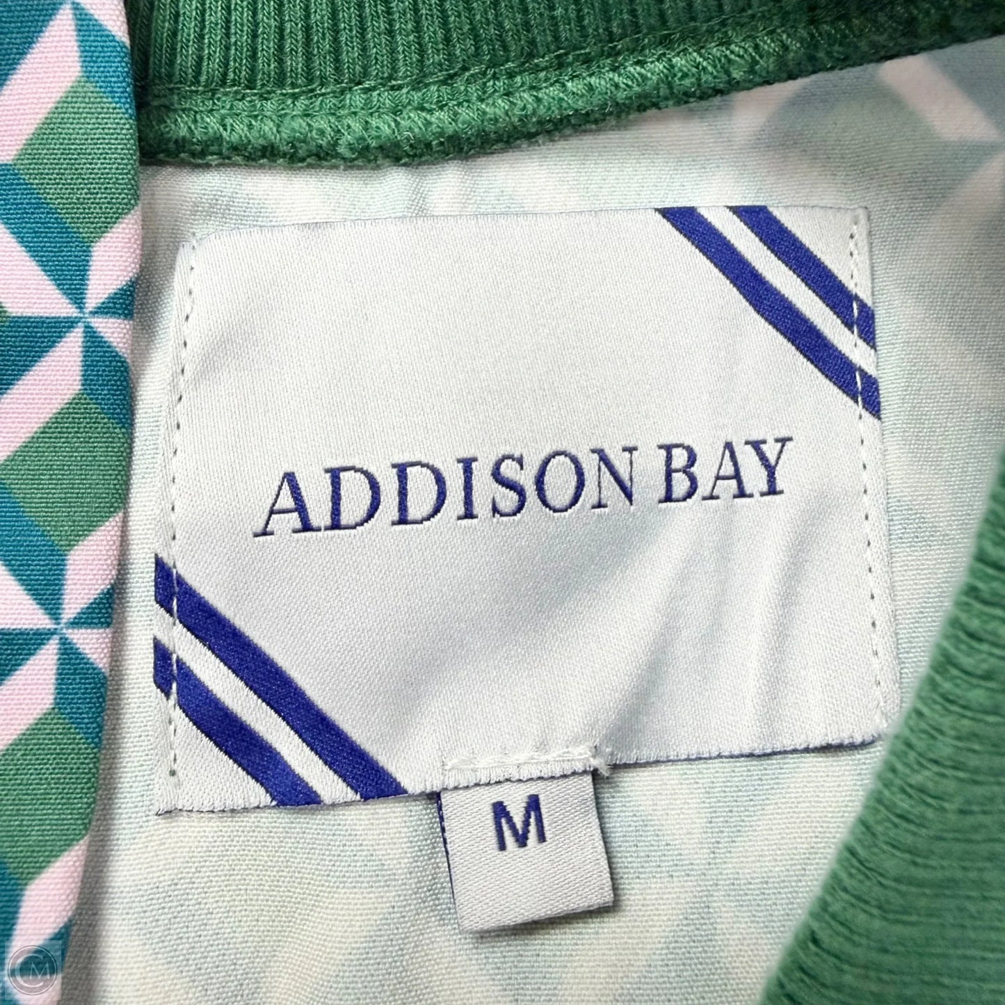 Dress Casual Short By Addison Bay In Green & Pink, Size: M