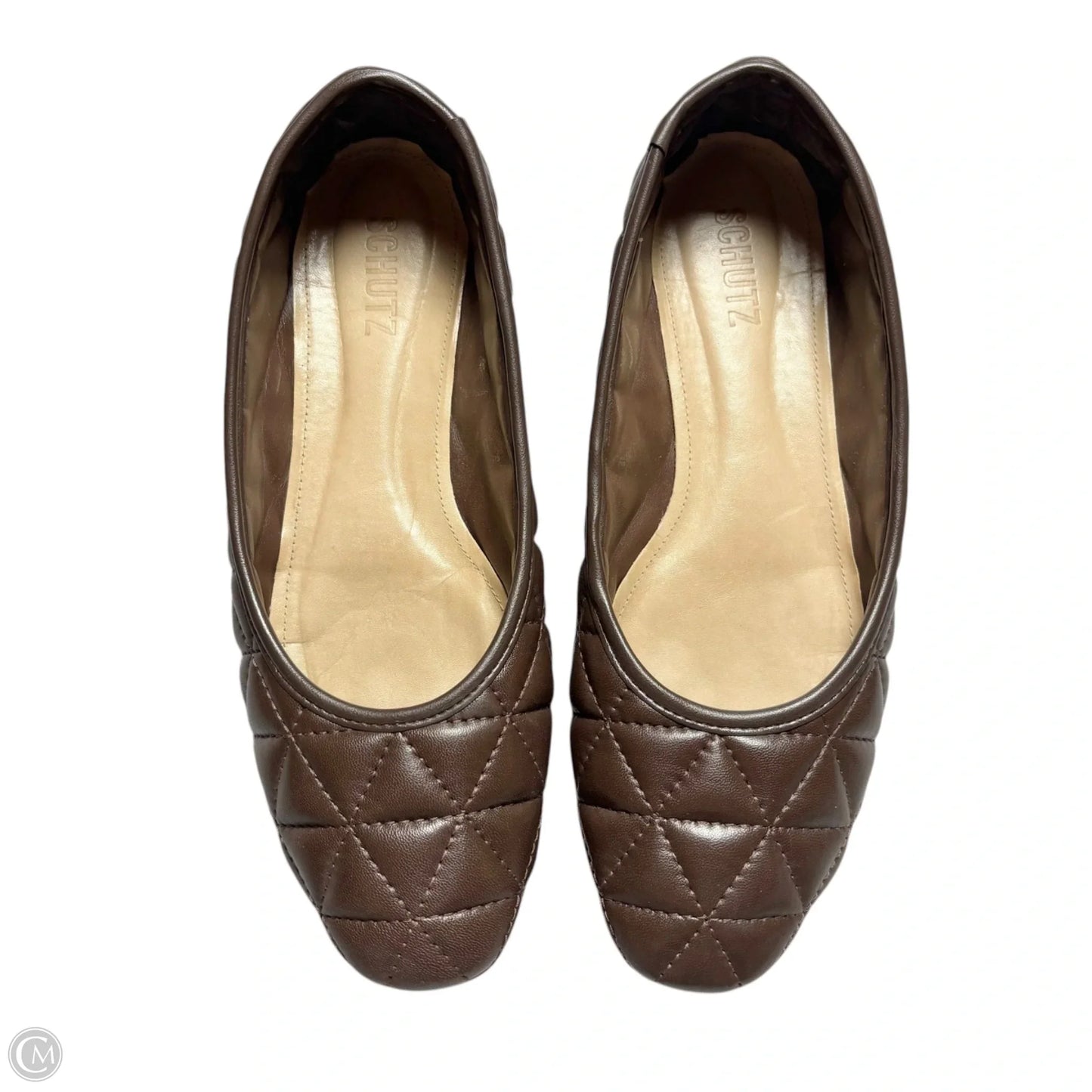 Shoes Flats By Schutz In Brown, Size: 8.5