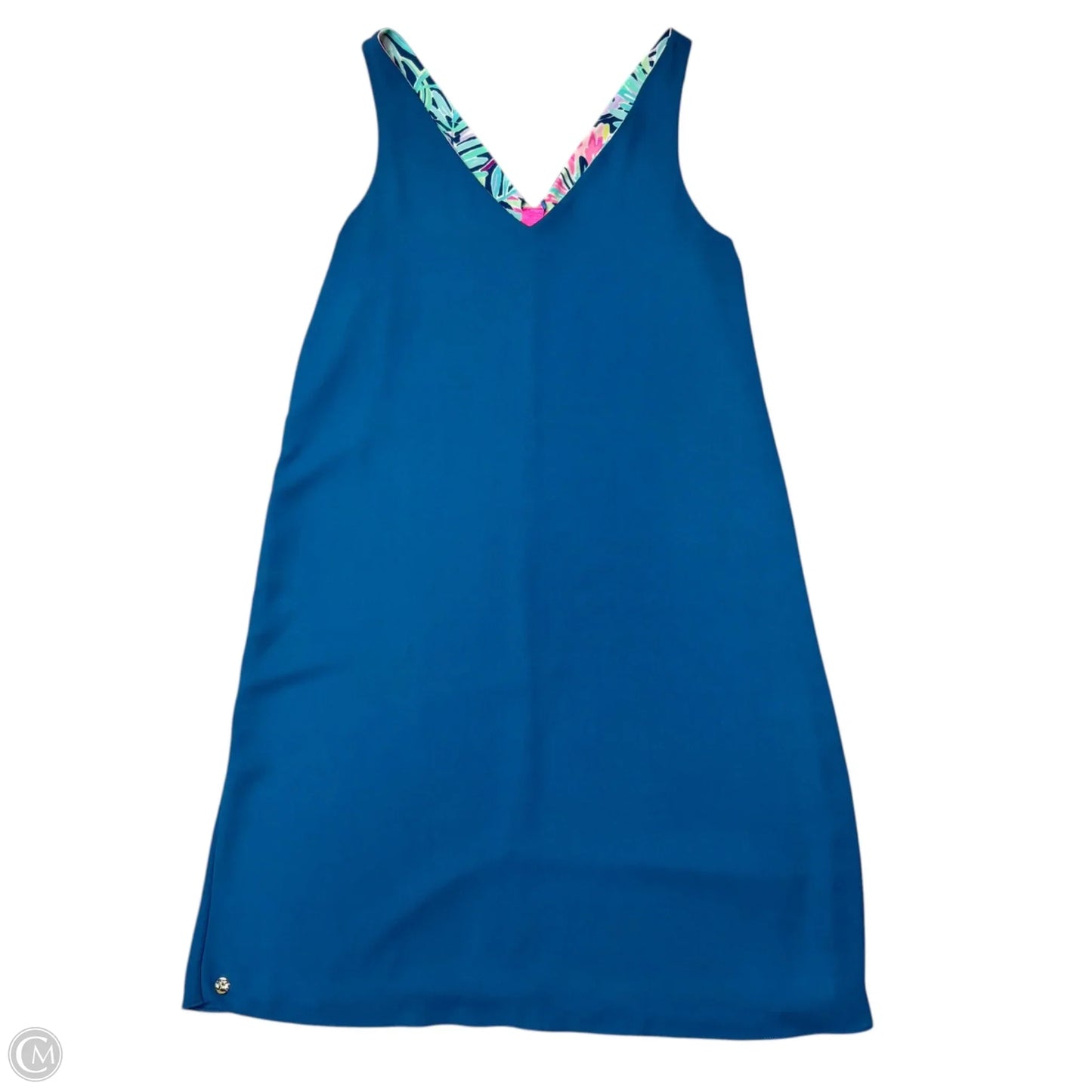 Dress Designer By Lilly Pulitzer In Tropical Print, Size: S