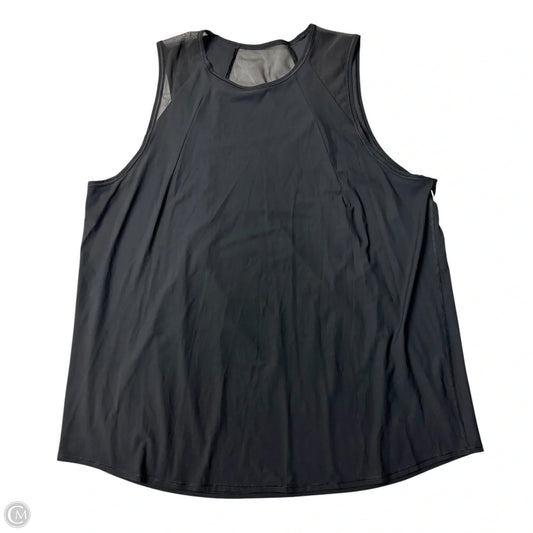 Athletic Tank Top By Lululemon In Black, Size: M