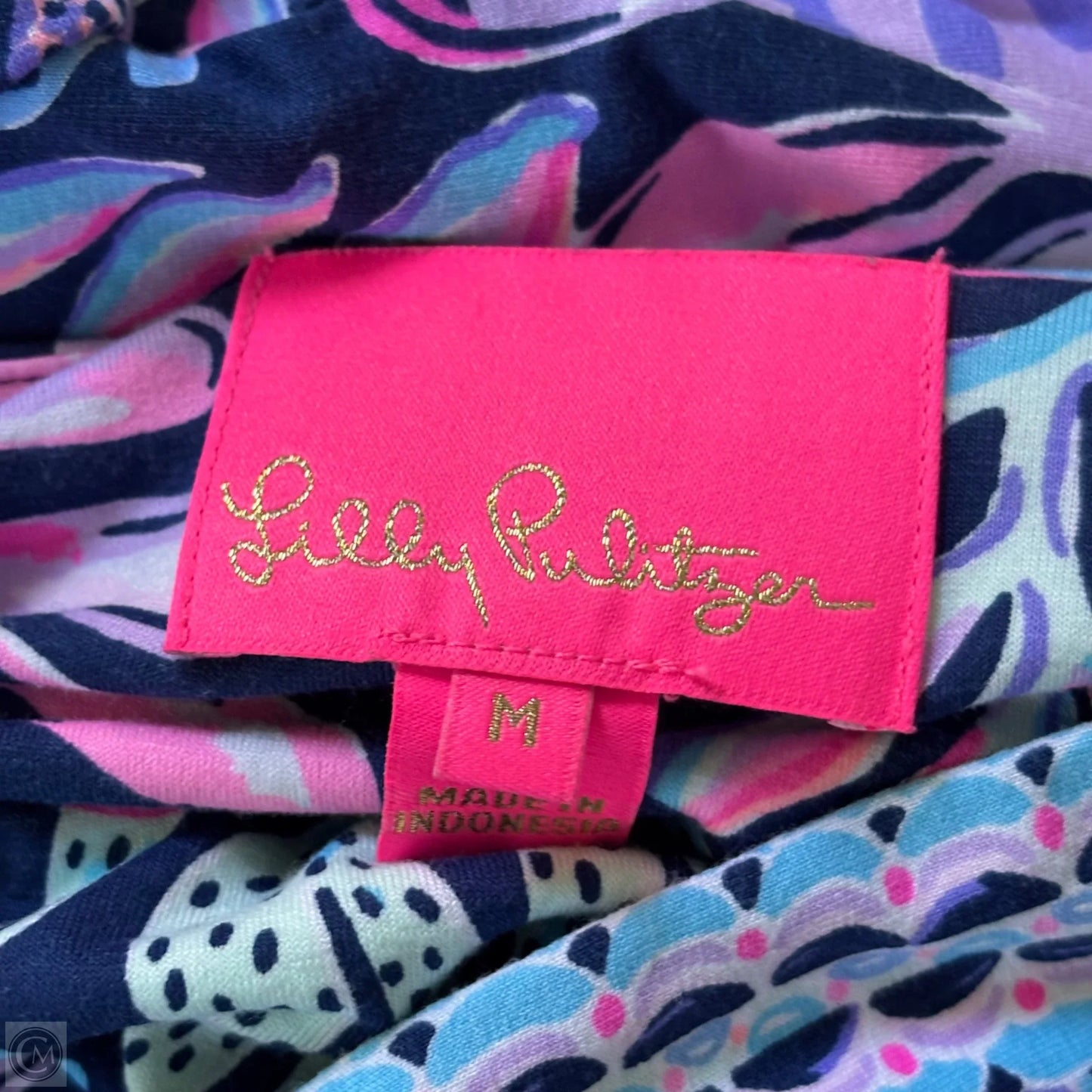 Dress Designer By Lilly Pulitzer In Navy, Size: M
