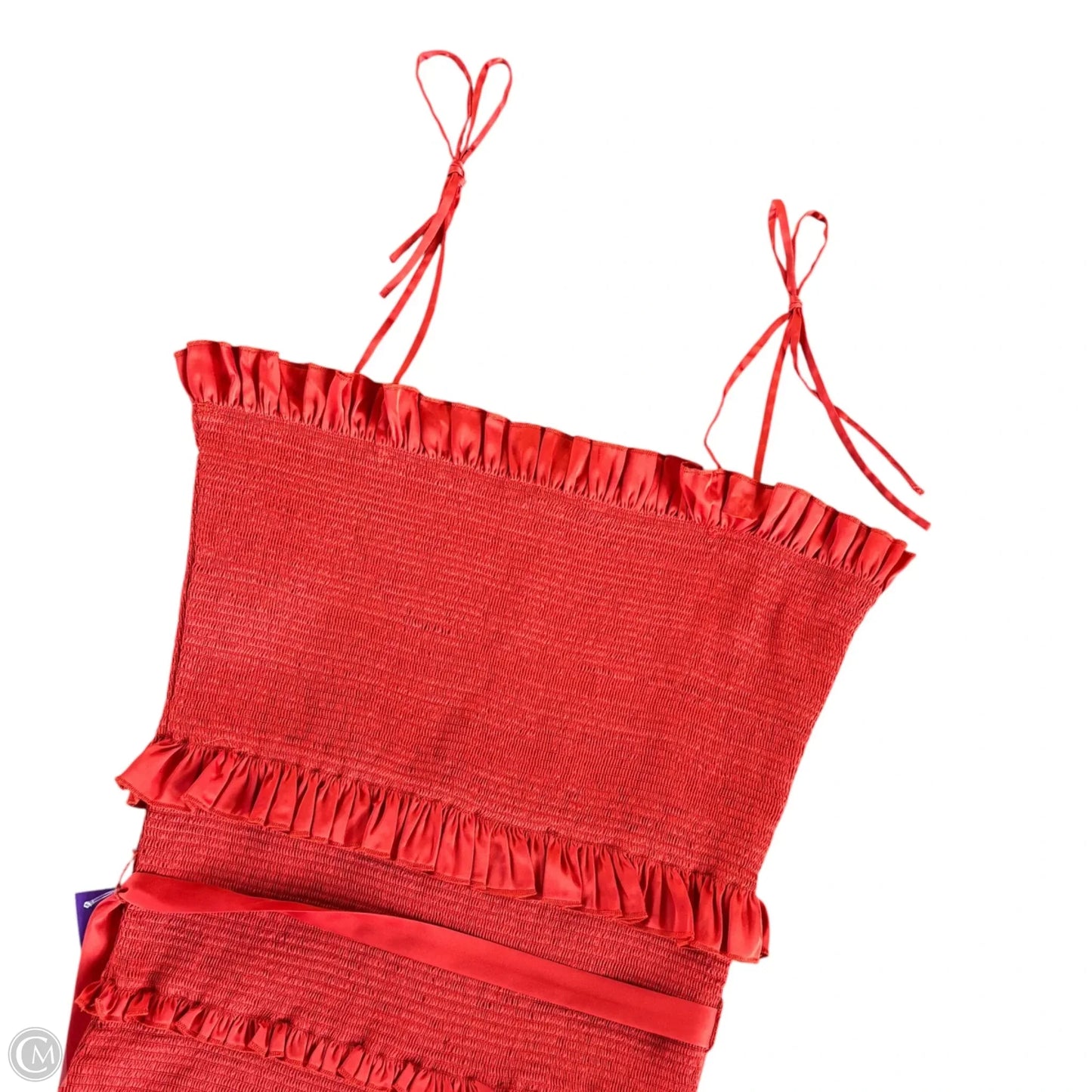 Dress Party Long By V Chapman In Orange, Size: M