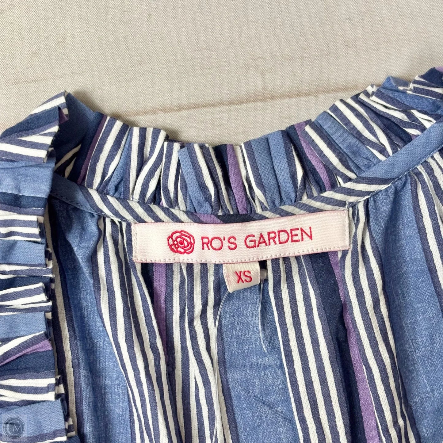 Dress Casual Maxi By Ro’s Garden In Striped Pattern, Size: Xs