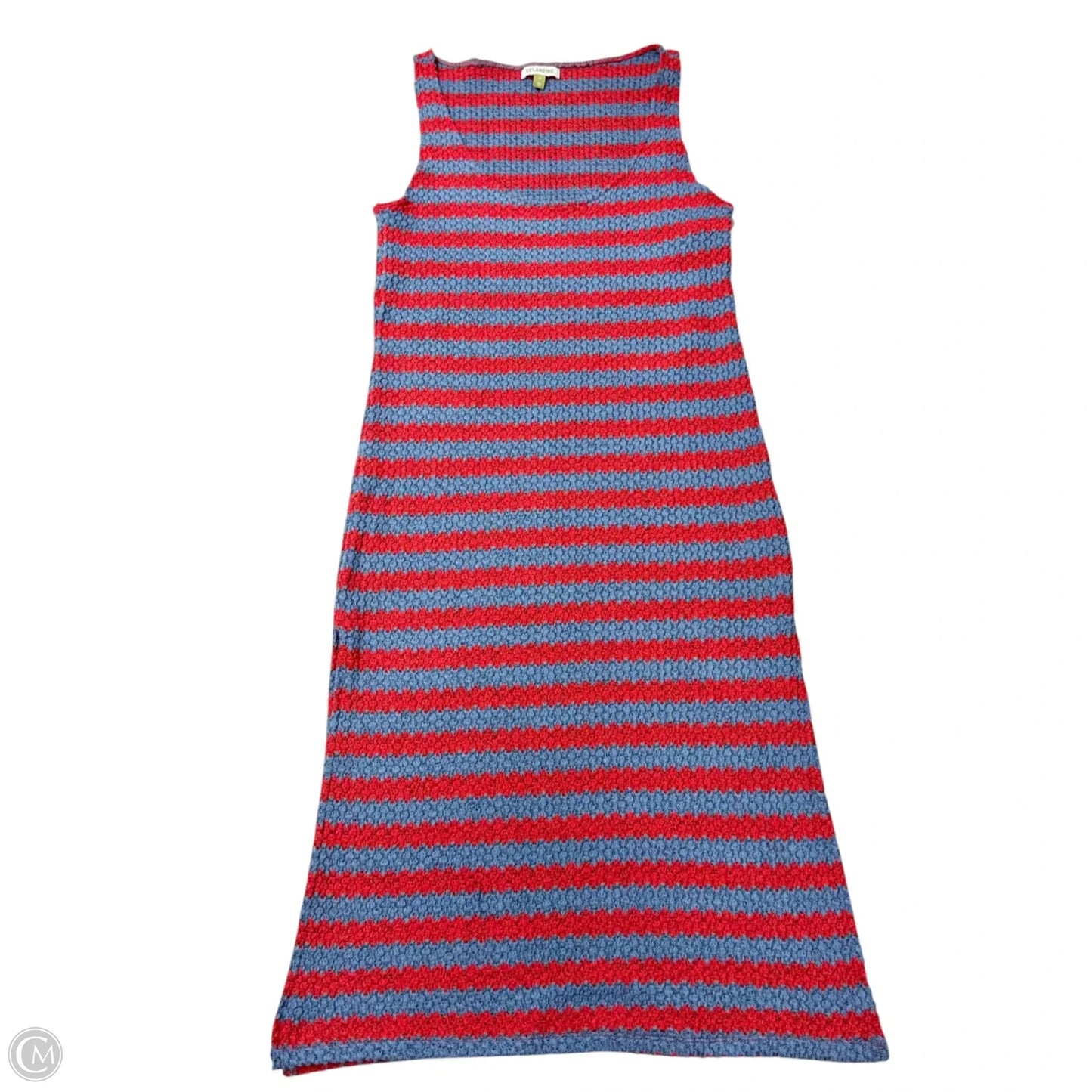 Dress Casual Midi By Anthropologie In Striped Pattern, Size: M