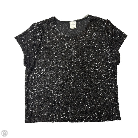 Top Short Sleeve By Maeve In Black, Size: Xl