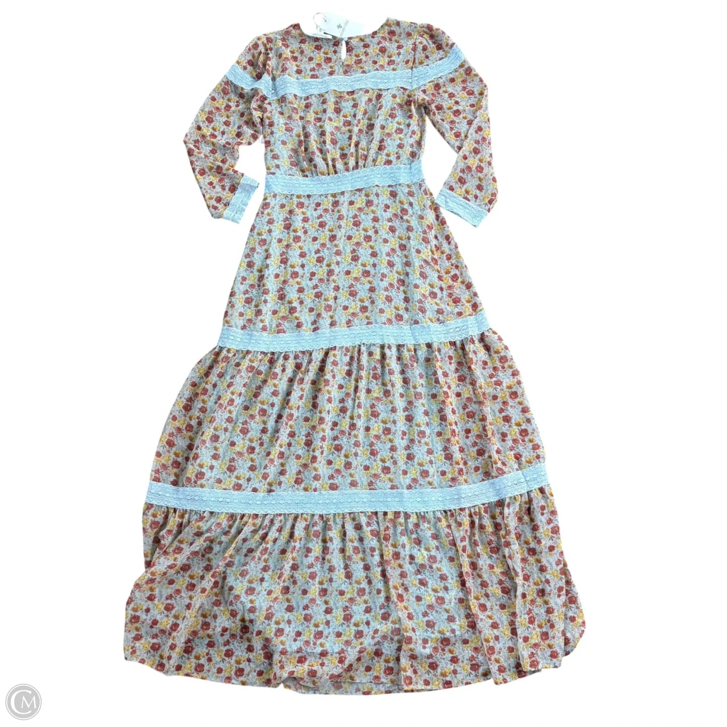 Dress Casual Maxi By Shabby Chic In Floral Print, Size: M