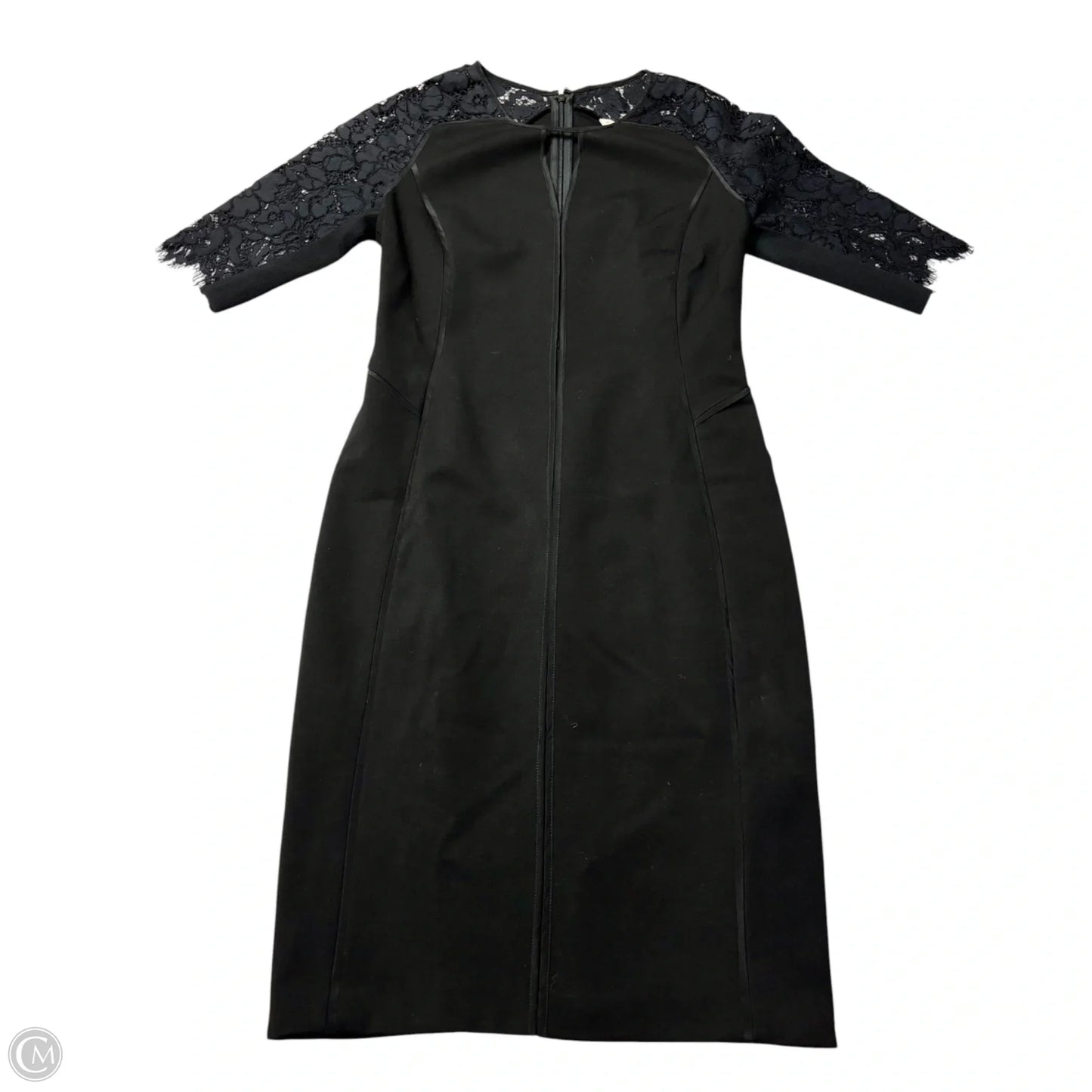 Dress Casual Midi By Rebecca Taylor In Black, Size: Xs