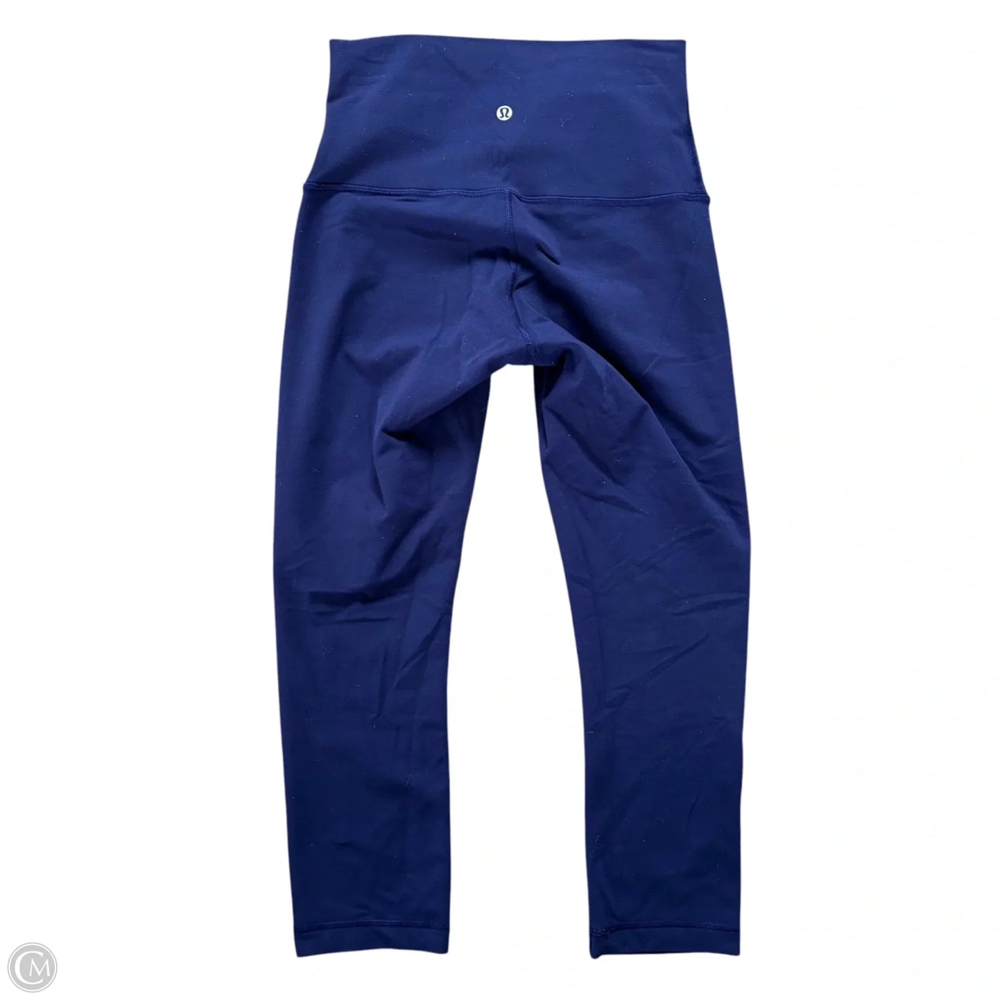 Athletic Leggings Capris By Lululemon In Navy, Size: S