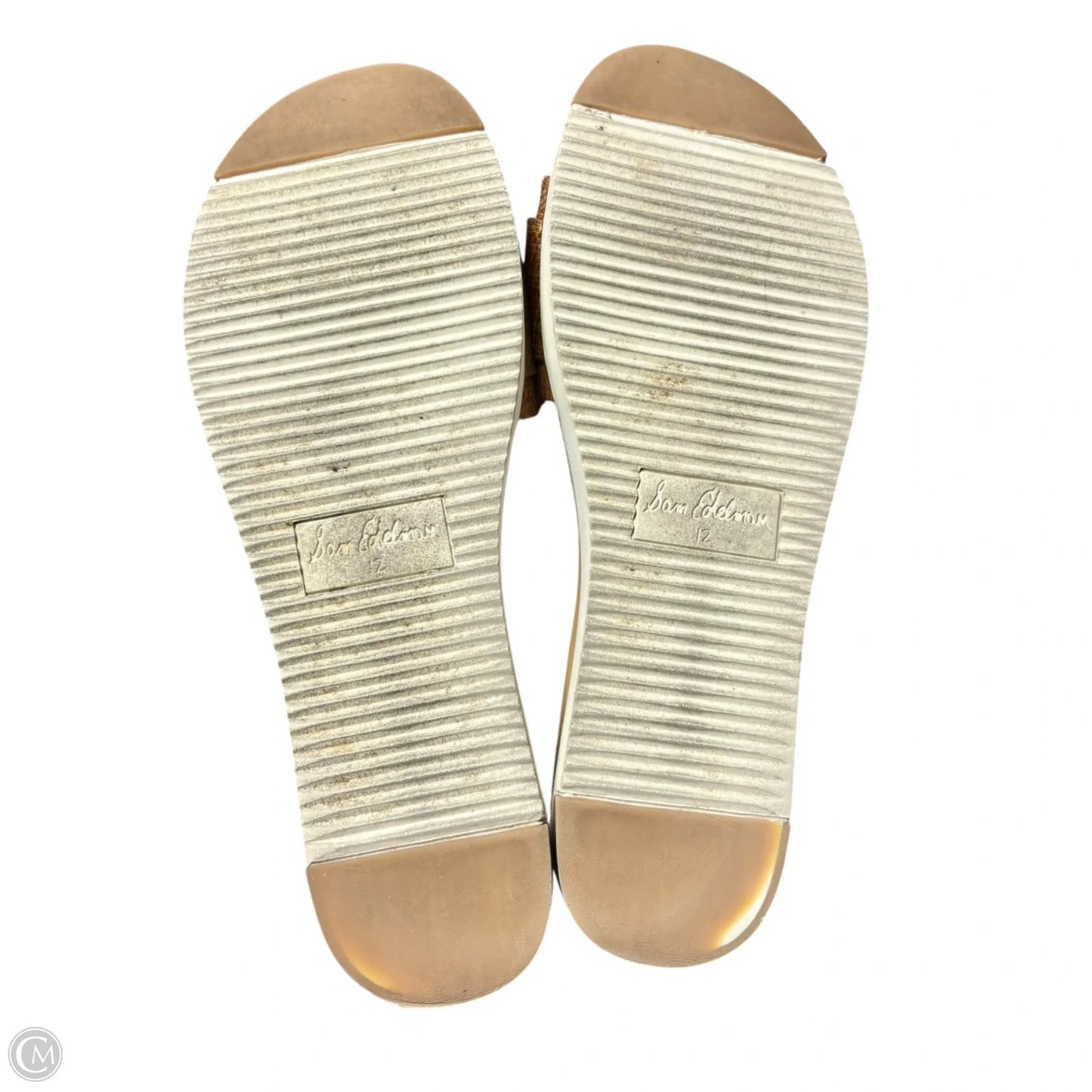 Sandals Flats By Sam Edelman In Brown, Size: 12