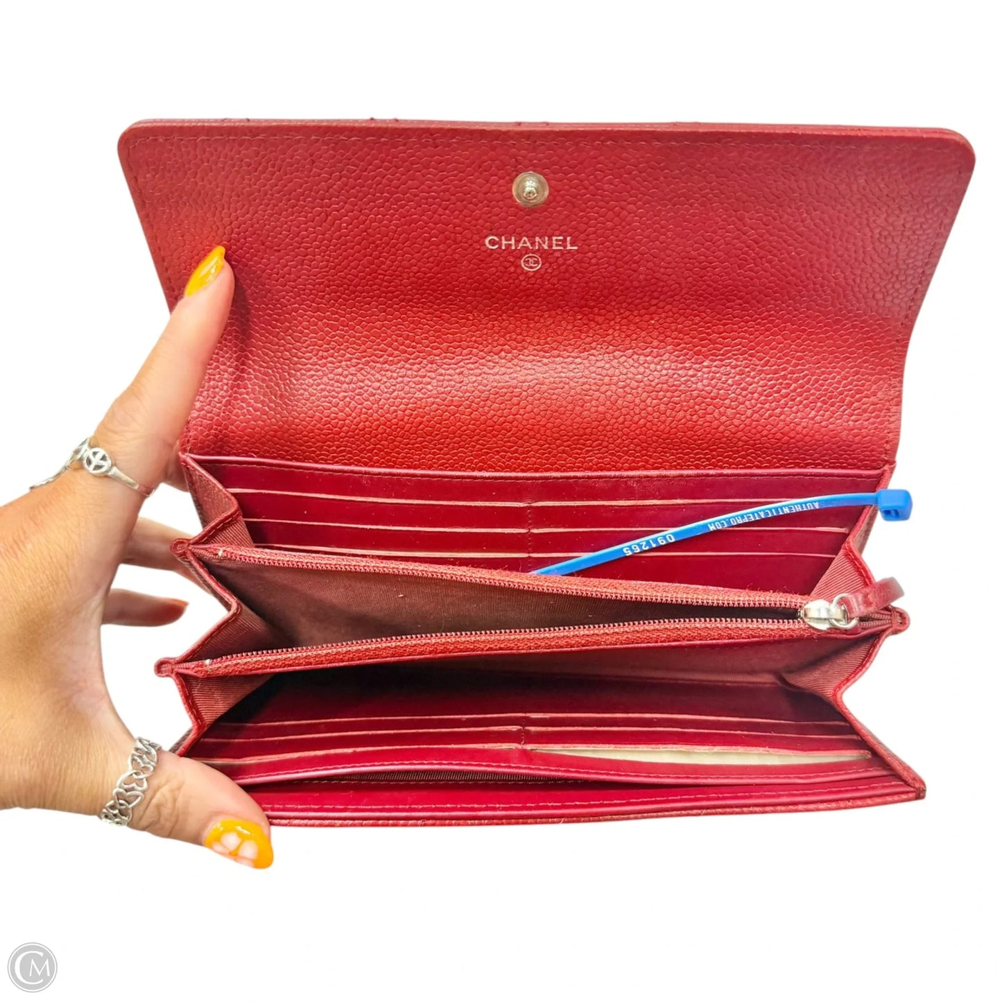 Wallet Luxury Designer By Chanel, Size: Large