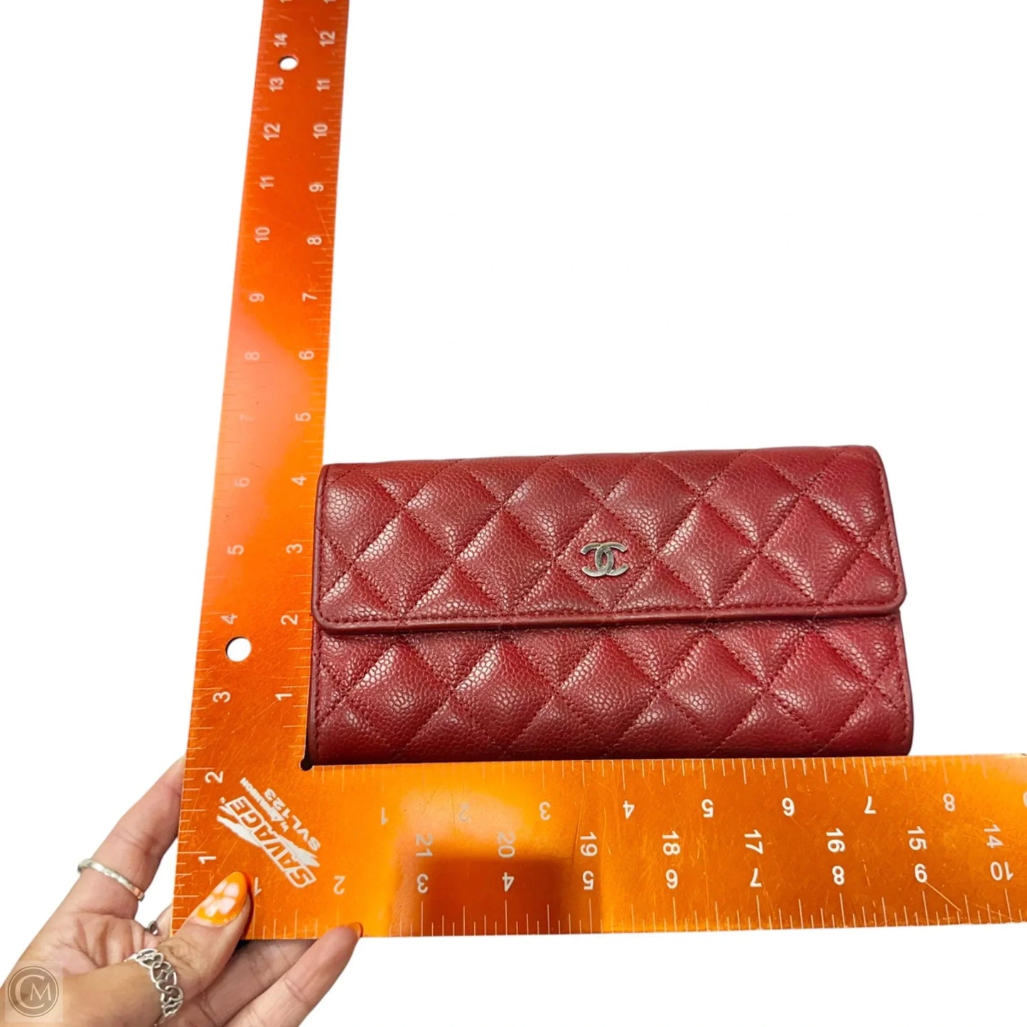 Wallet Luxury Designer By Chanel, Size: Large
