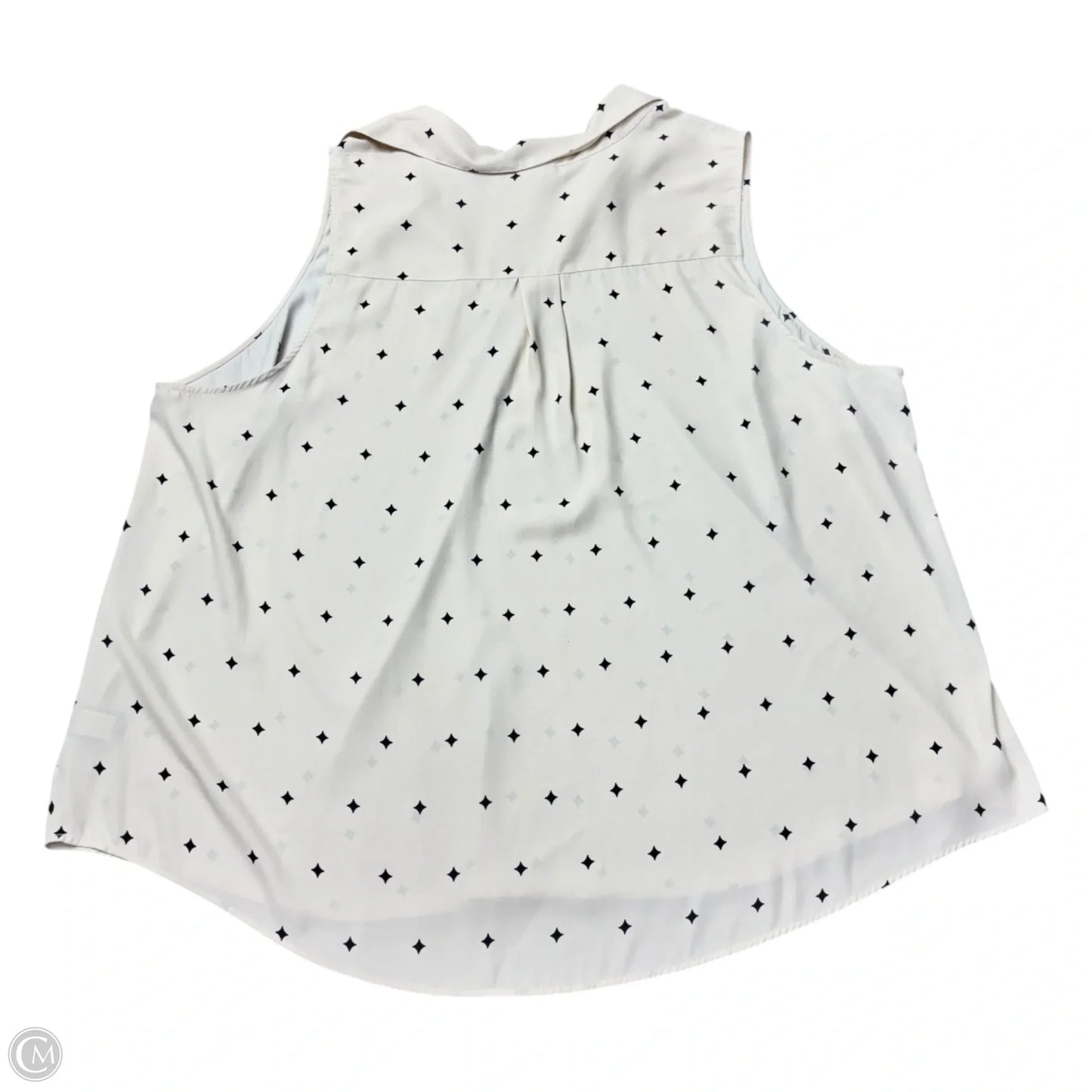 Top Sleeveless By Torrid In Cream, Size: 4x