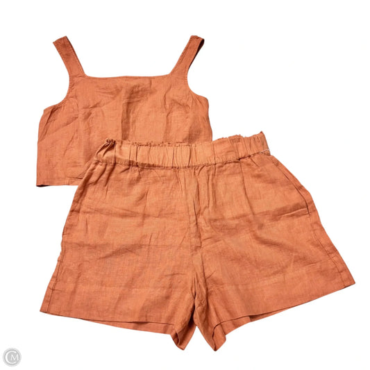 Shorts Set By Lou And Grey In Orange, Size: M