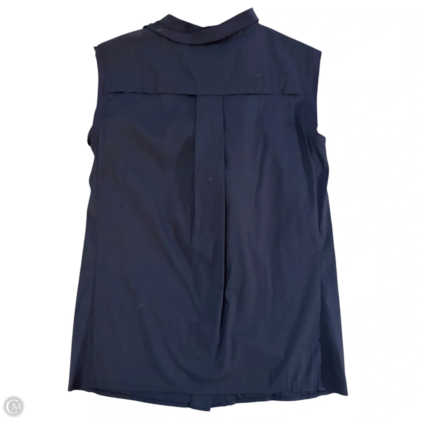 Top Sleeveless Designer By Tory Burch In Navy, Size: Xs