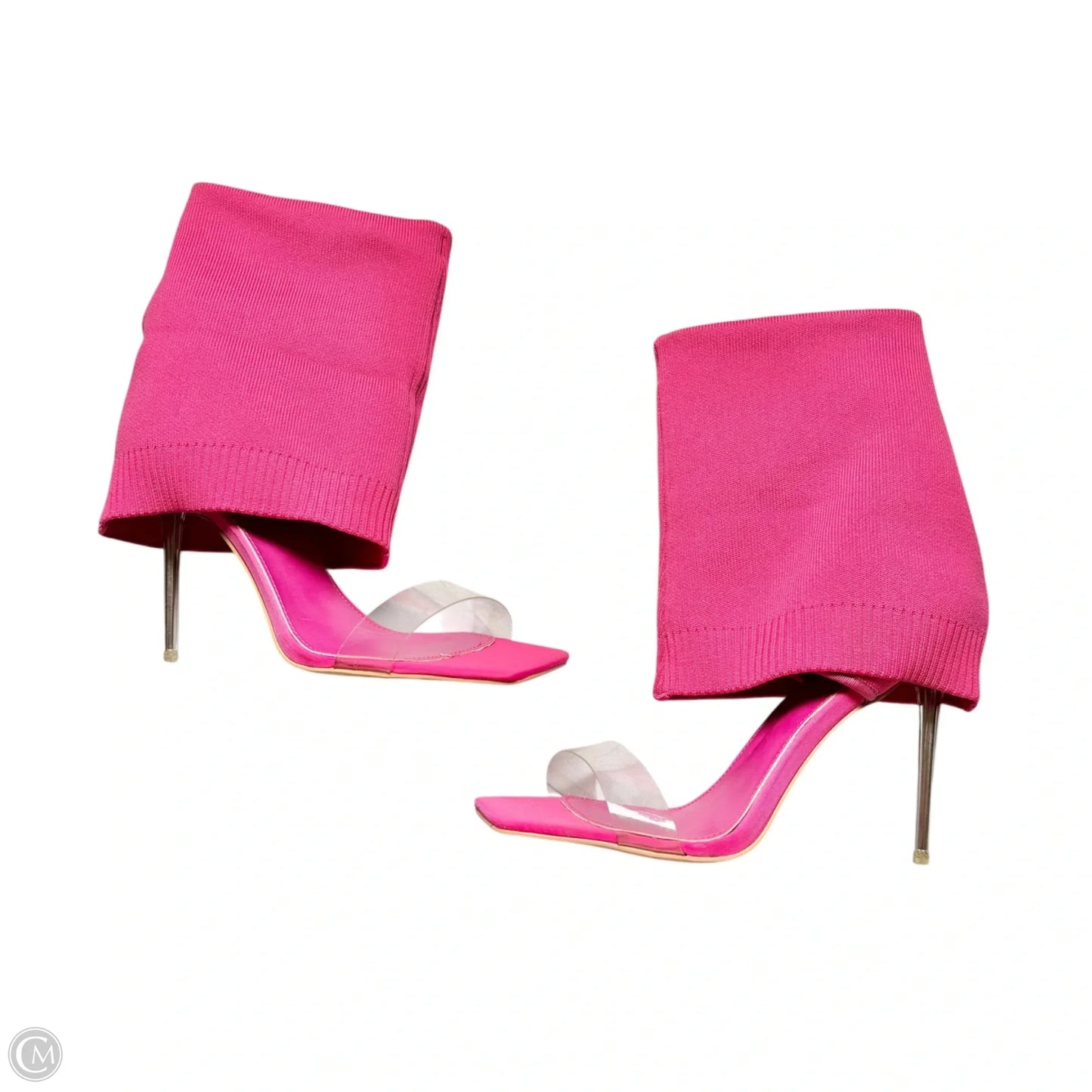 Sandals Heels Stiletto By Azalea Wang In Pink, Size: 11
