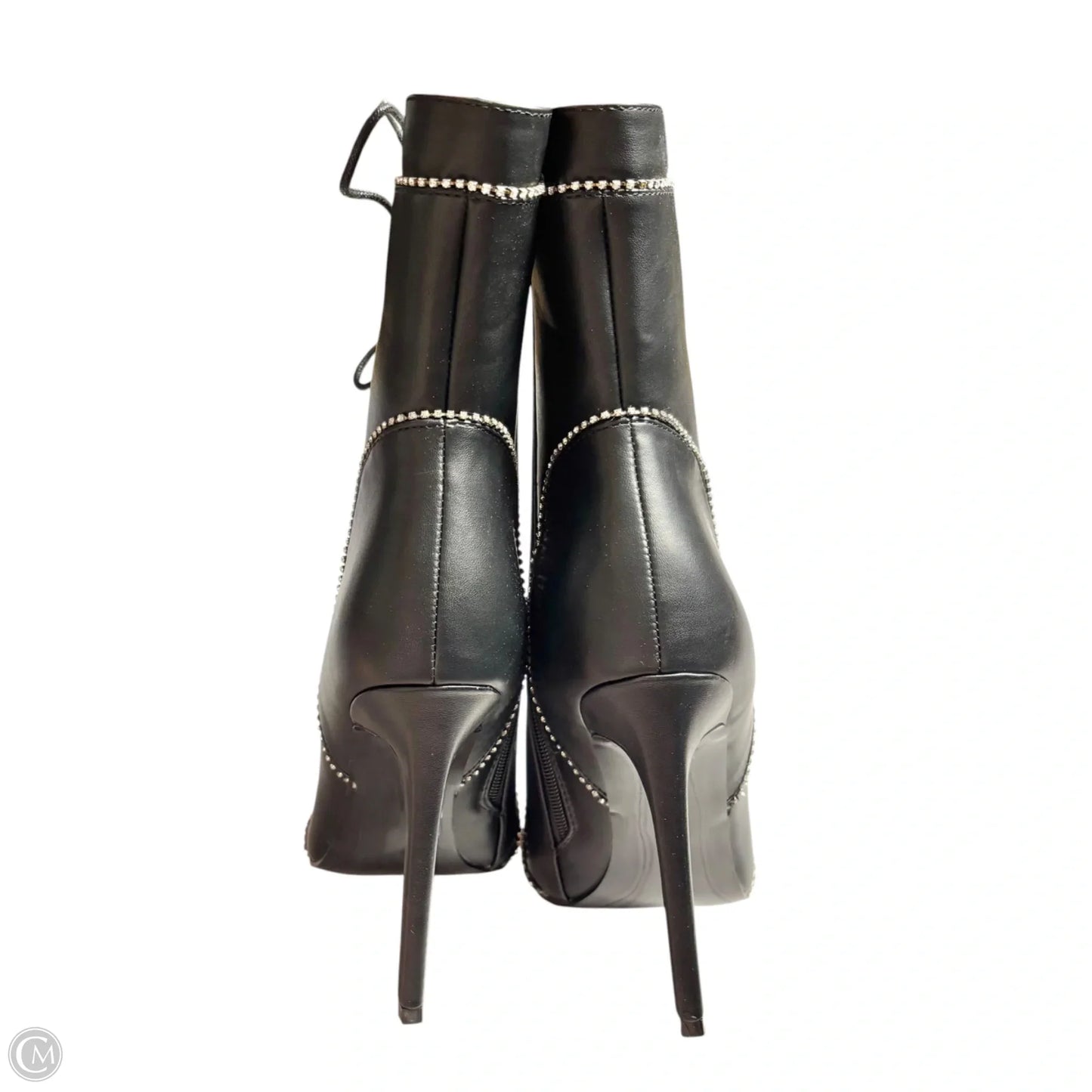 Boots Ankle Heels By Azalea Wang In Black, Size: 11