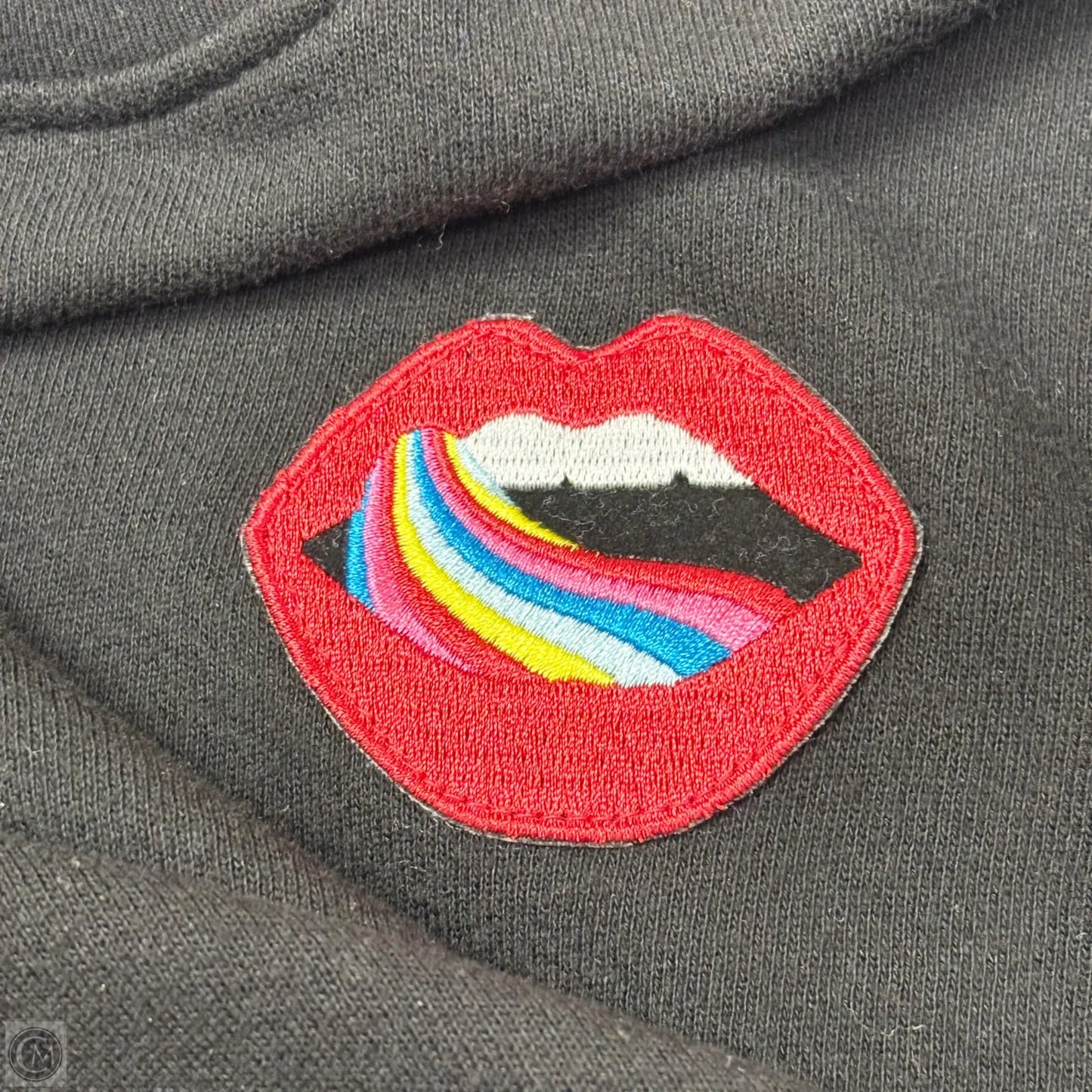 Sweatshirt Crewneck By Lauren Moshi In Black, Size: M