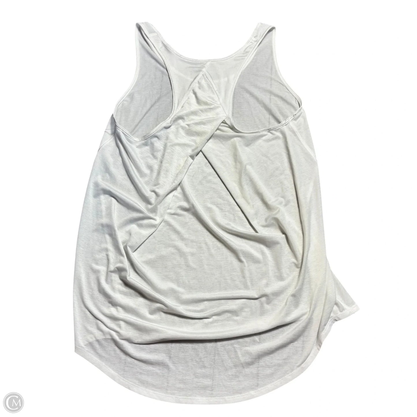 Athletic Tank Top By Lululemon In White, Size: M