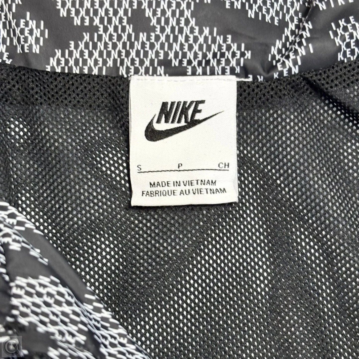 Athletic Jacket By Nike Apparel In Floral Print, Size: S